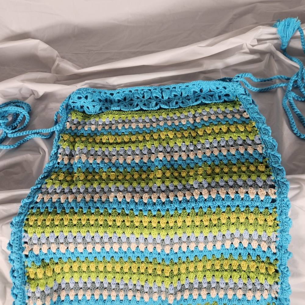 Lovers + Friends Multicolor Crochet Top